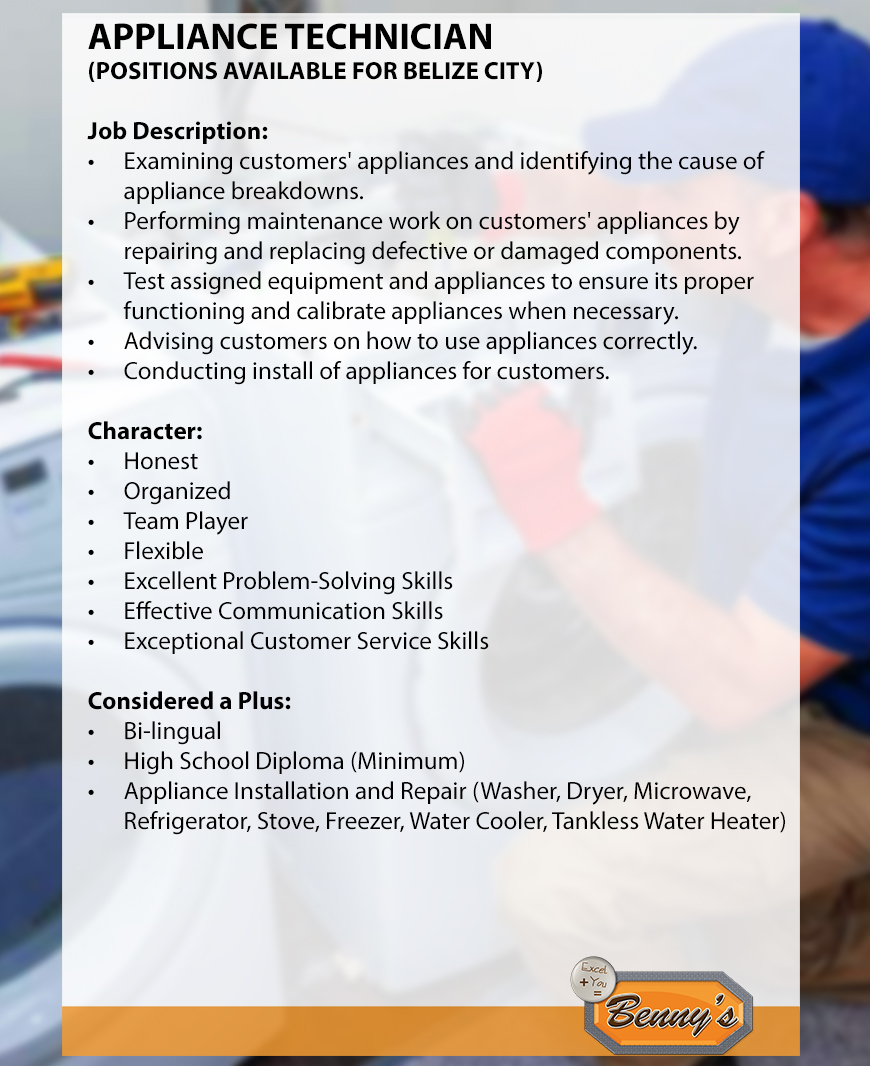 Web Jobs Ad 2022_Appliance Technician