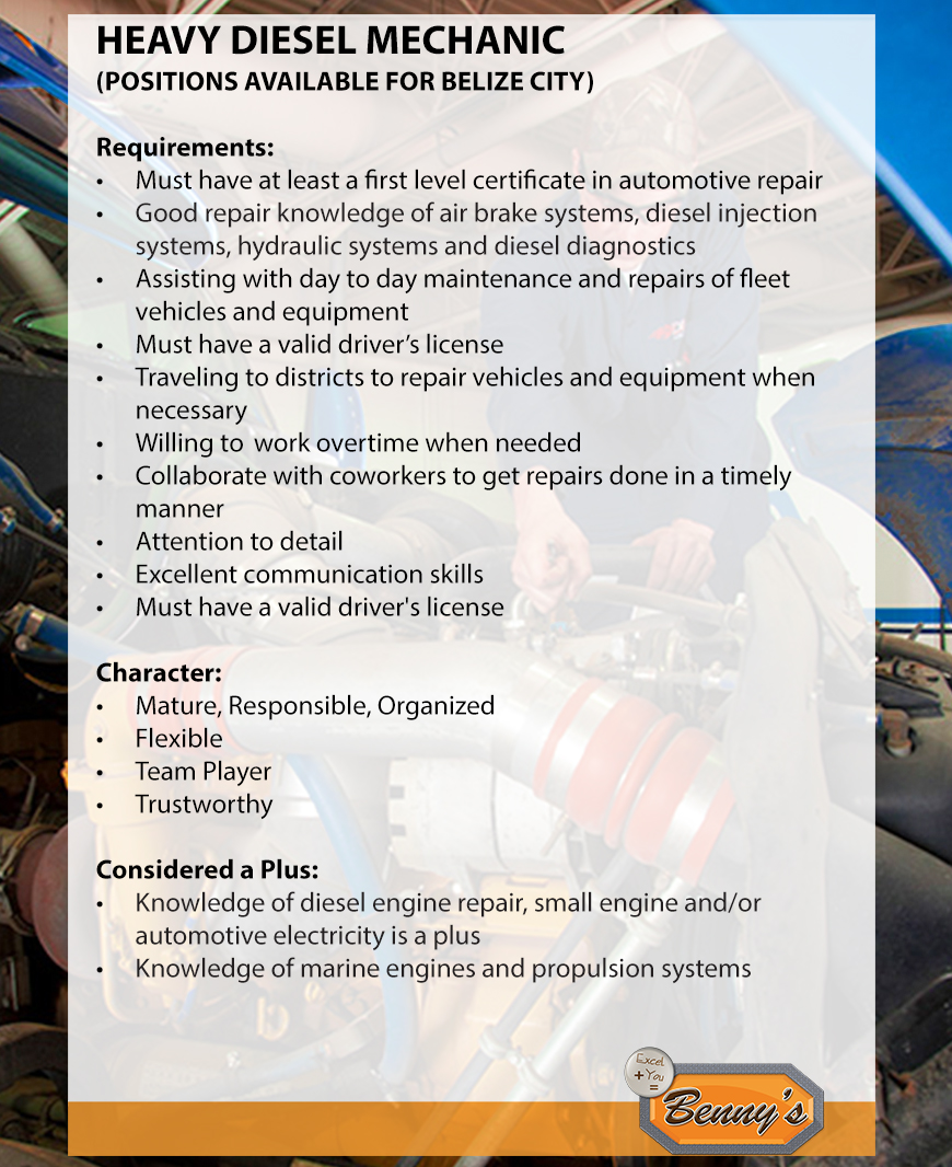 Web Jobs Ad 2022_Heavy Diesel Mechanic