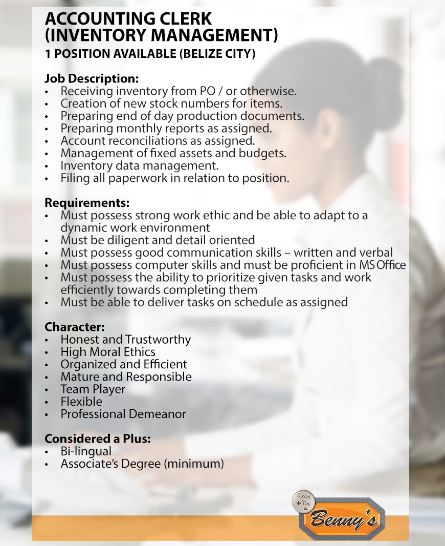 Web Jobs Ad 2021_Accounting Clerk Inventory