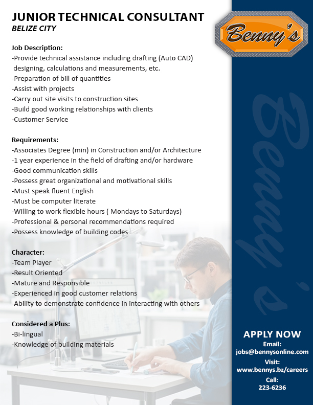 Web_Bennys_Junior Tech Consultant Web_Bennys_Junior Tech Consultant