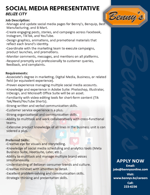 Web_Bennys_Social Media Rep Web_Bennys_Social Media Rep