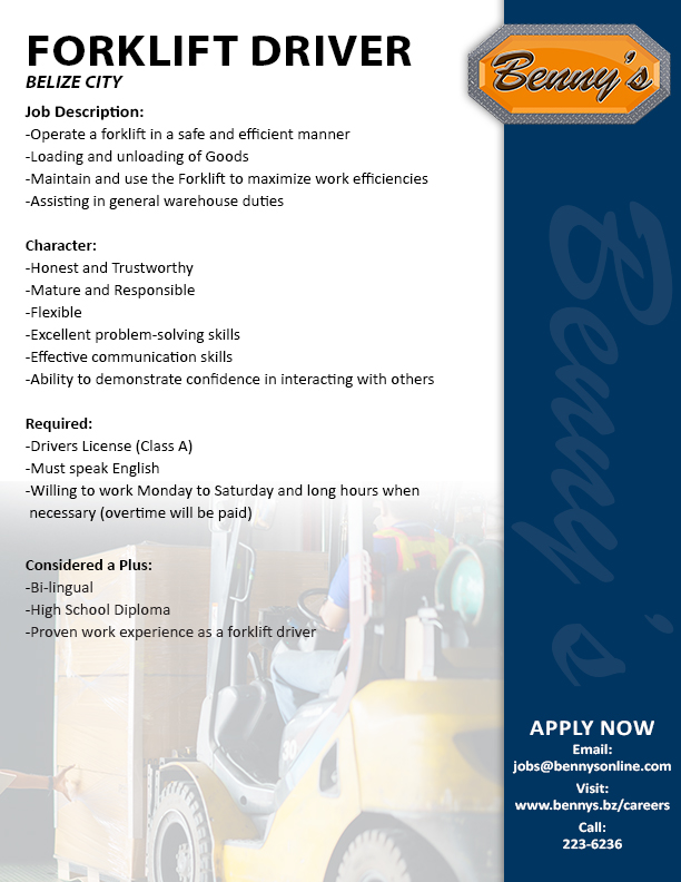 Web_Bennys_Forklift Driver Web_Bennys_Forklift Driver